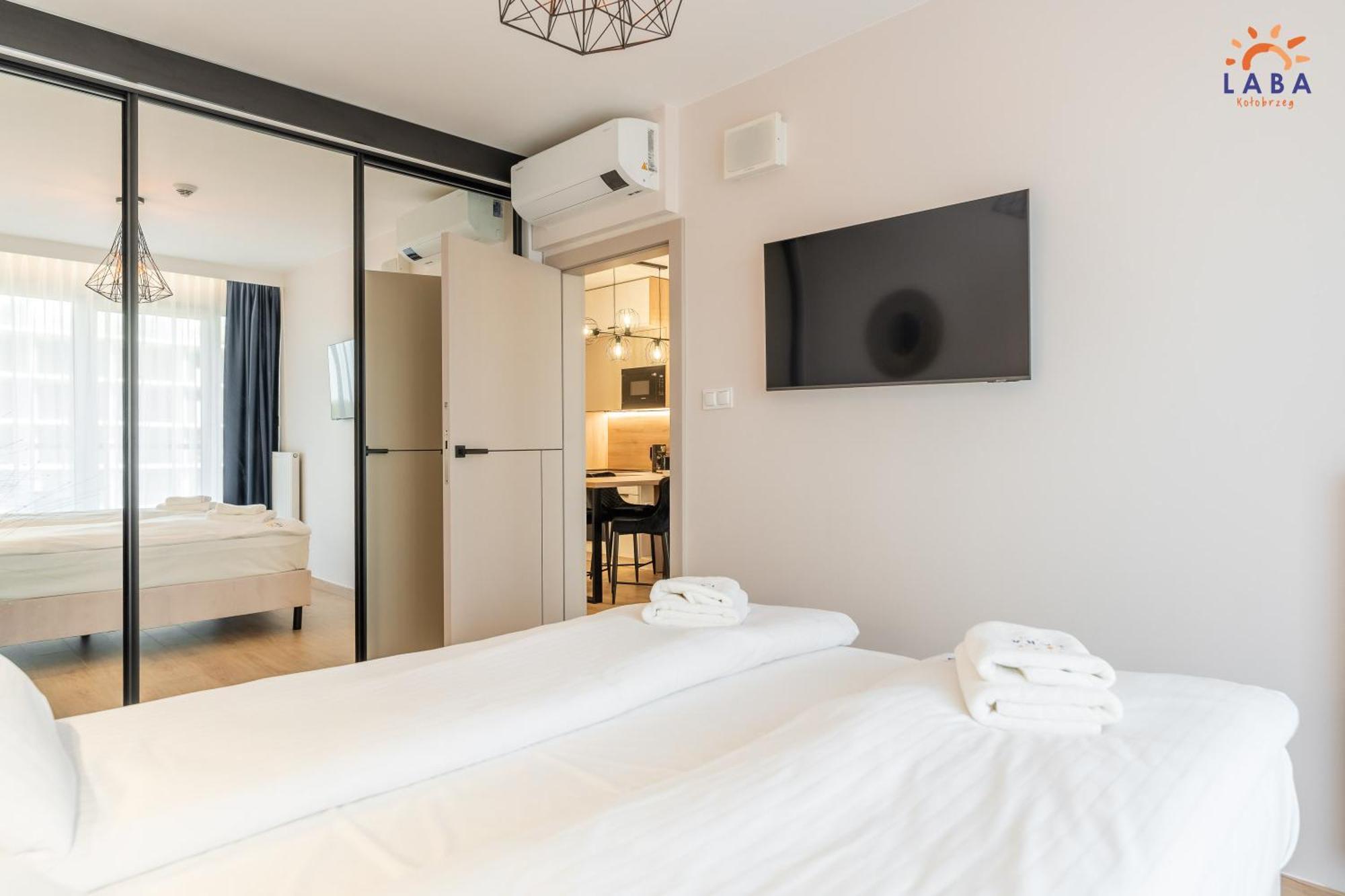 Laba Kolobrzeg Apartamenty Kasprowicza 20C Parking Basen Fitness Bawialnia W Cenie, Parkplatz Schwimmbad Fitness Spielzimmer Im Preis 外观 照片