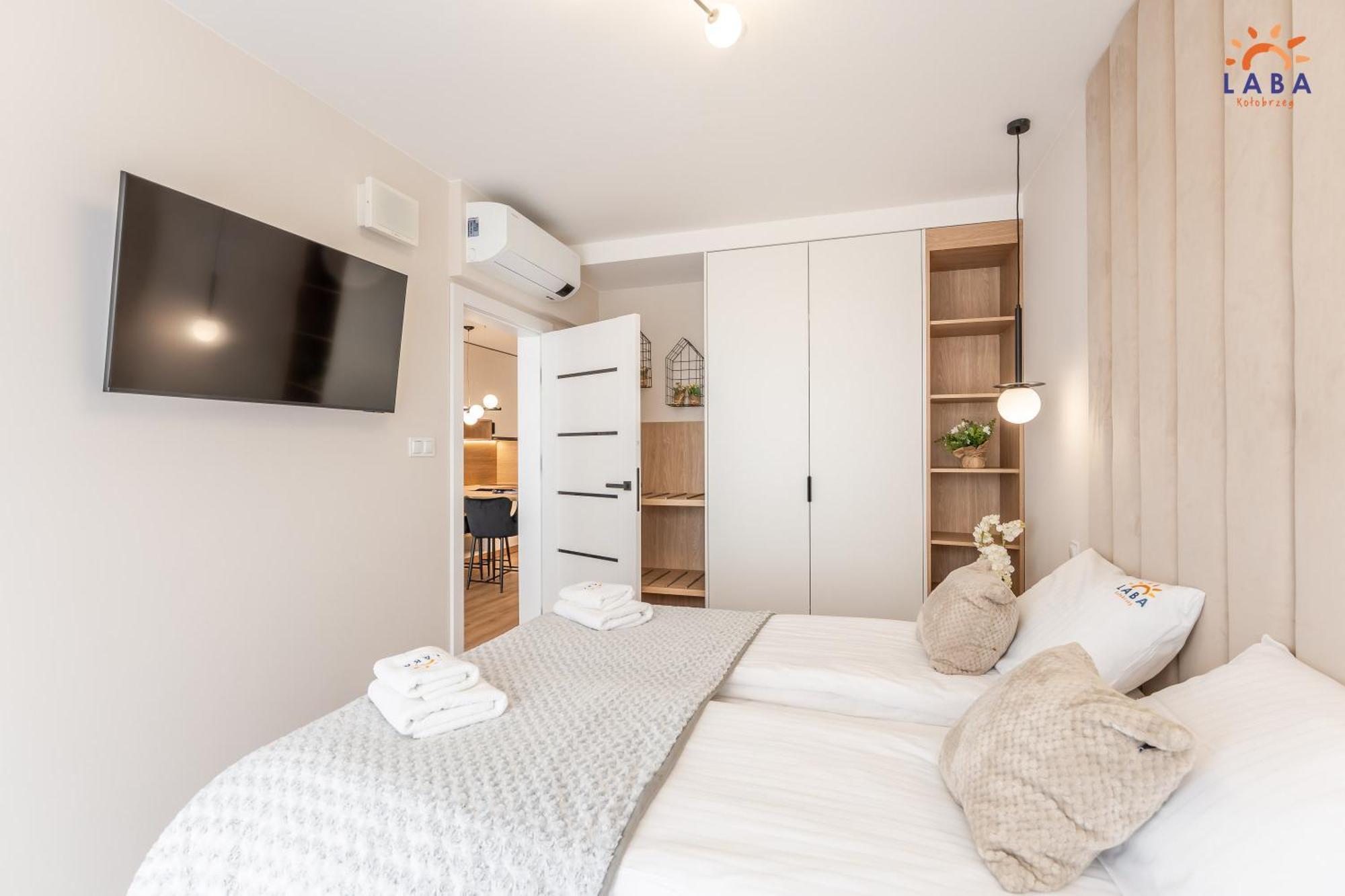 Laba Kolobrzeg Apartamenty Kasprowicza 20C Parking Basen Fitness Bawialnia W Cenie, Parkplatz Schwimmbad Fitness Spielzimmer Im Preis 外观 照片